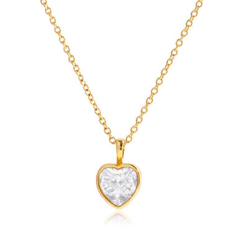 18K STAINLESS STEEL TARNISH FREE SQUARE NECKLACE | 40NK9675