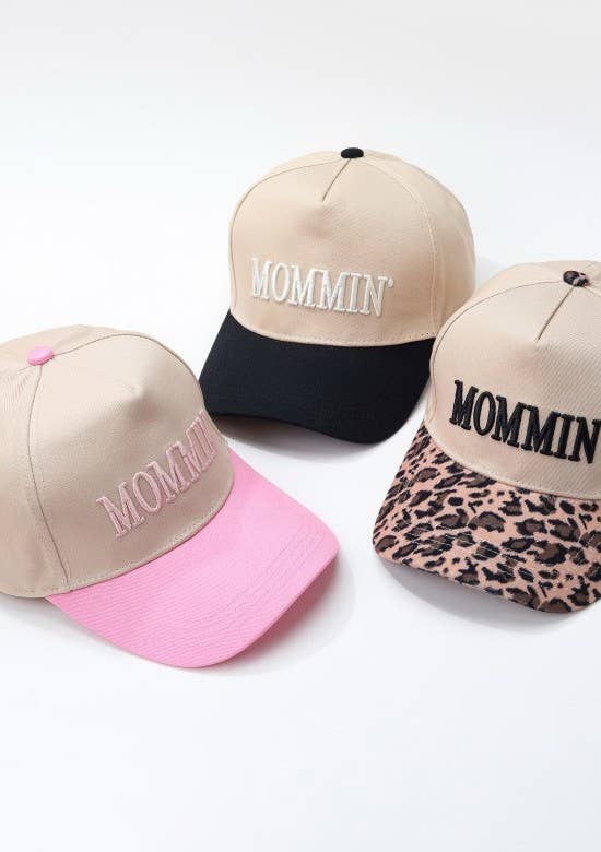 MOMMIN Embroidered Trucker Hat - Vintage Style | 40HW749