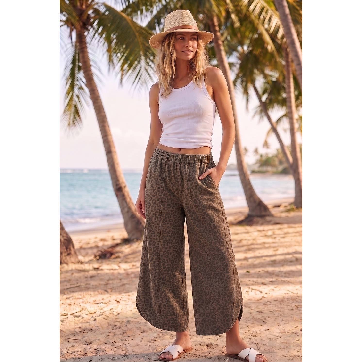 PRE-ORDER: Tulip Washed Camo Relaxed Fit Jean