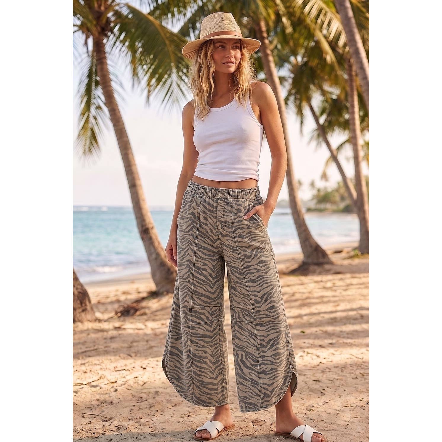 PRE-ORDER: Tulip Washed Camo Relaxed Fit Jean