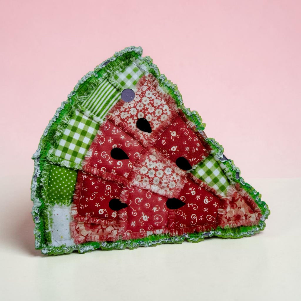 Watermelon Patchwork Freshie ~