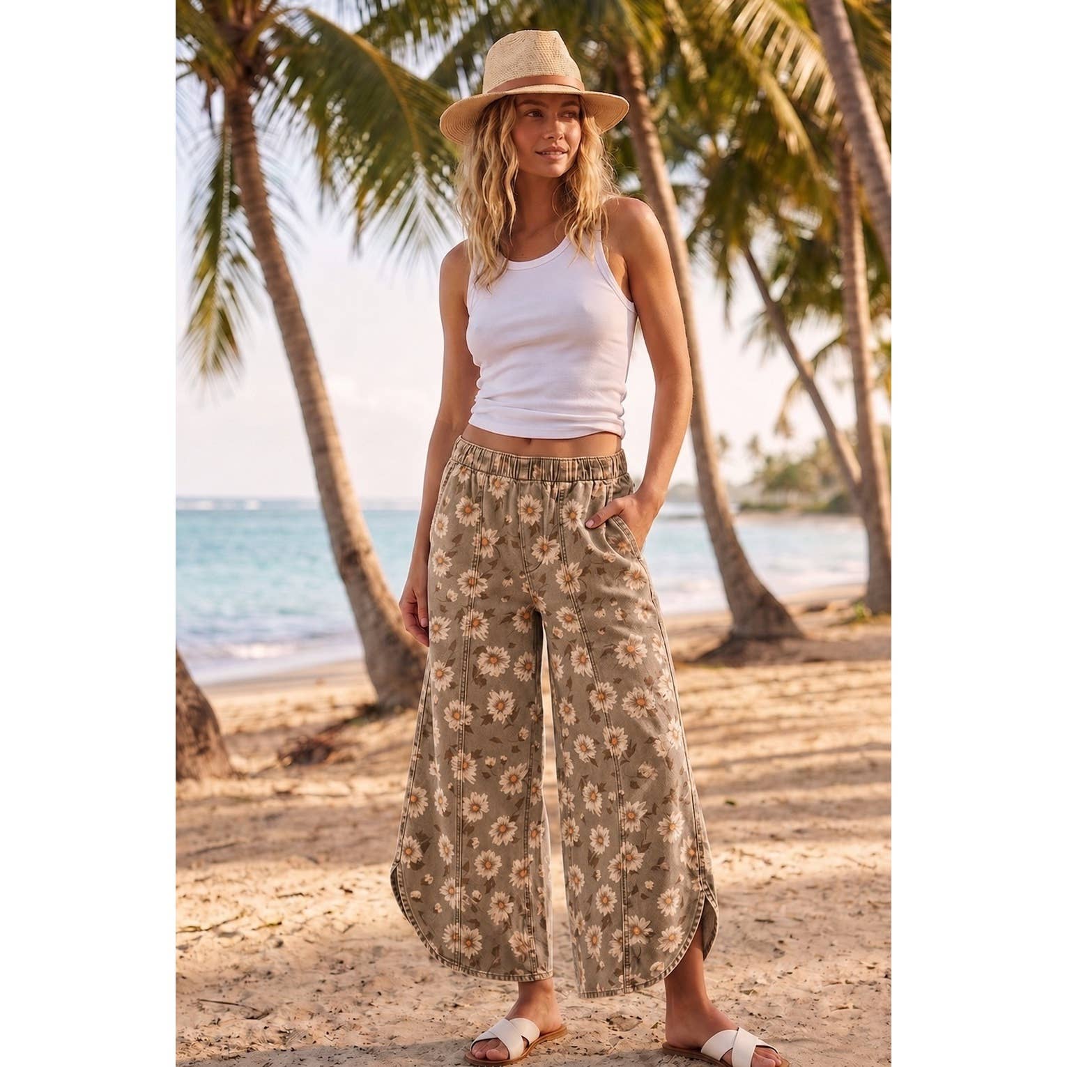 PRE-ORDER: Tulip Washed Camo Relaxed Fit Jean
