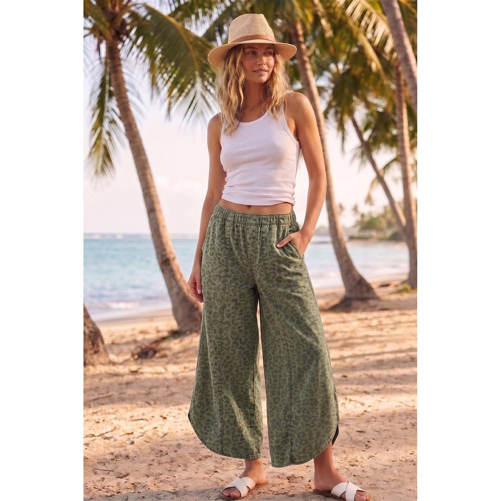 PRE-ORDER: Tulip Washed Camo Relaxed Fit Jean