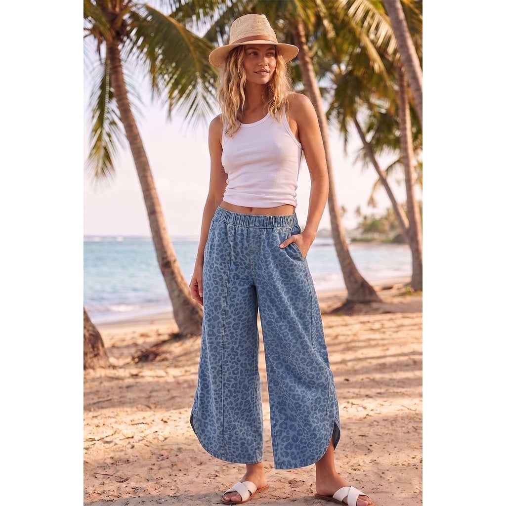 PRE-ORDER: Tulip Washed Camo Relaxed Fit Jean