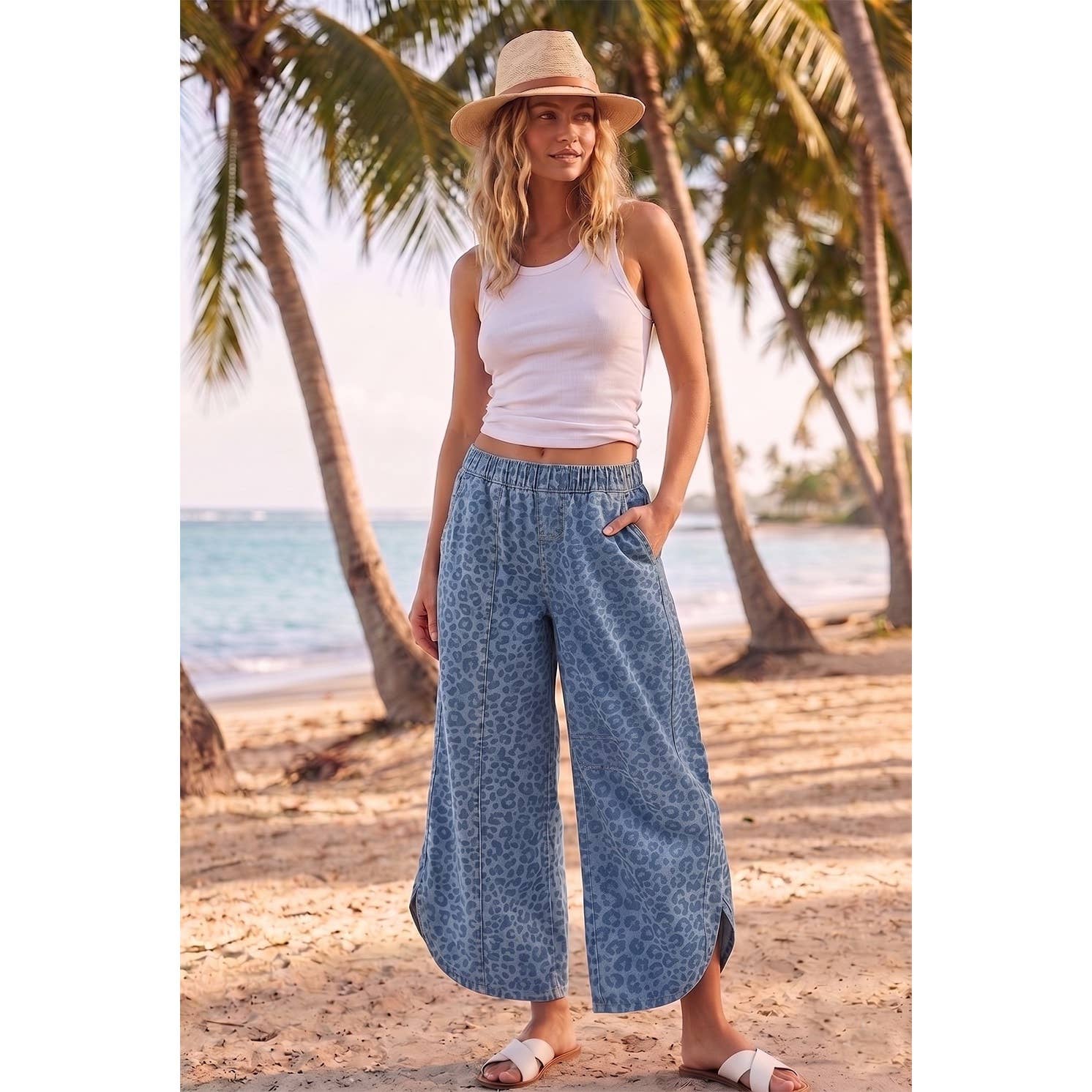 PRE-ORDER: Tulip Washed Camo Relaxed Fit Jean