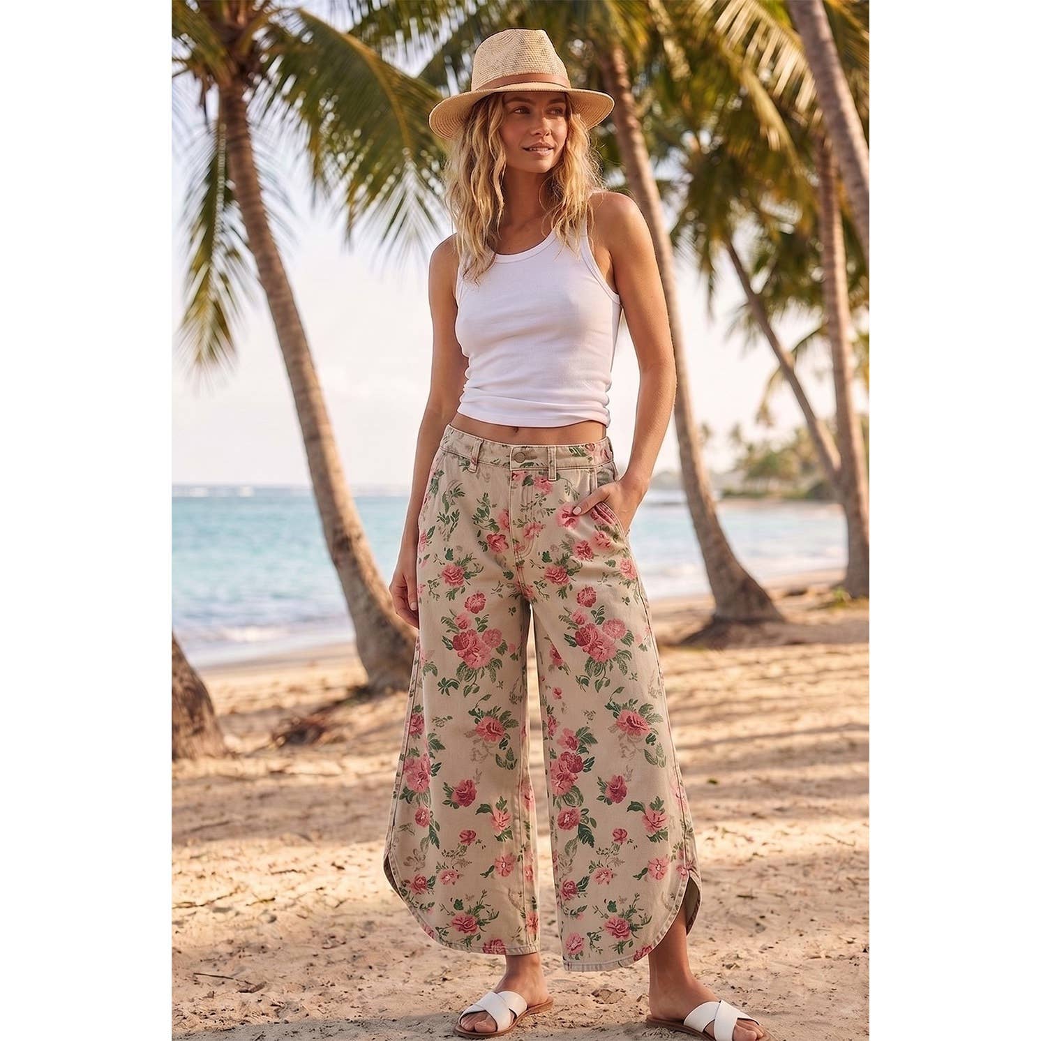 PRE-ORDER: Tulip Washed Camo Relaxed Fit Jean