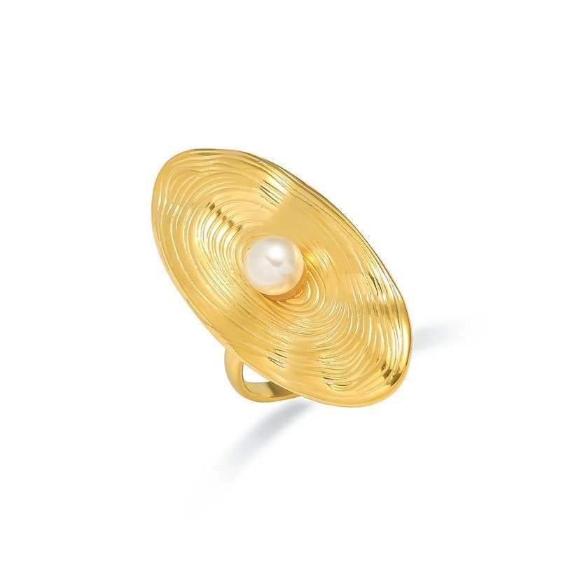 18K STAINLESS STEEL TARNISH FREE  RINGS | 40R109