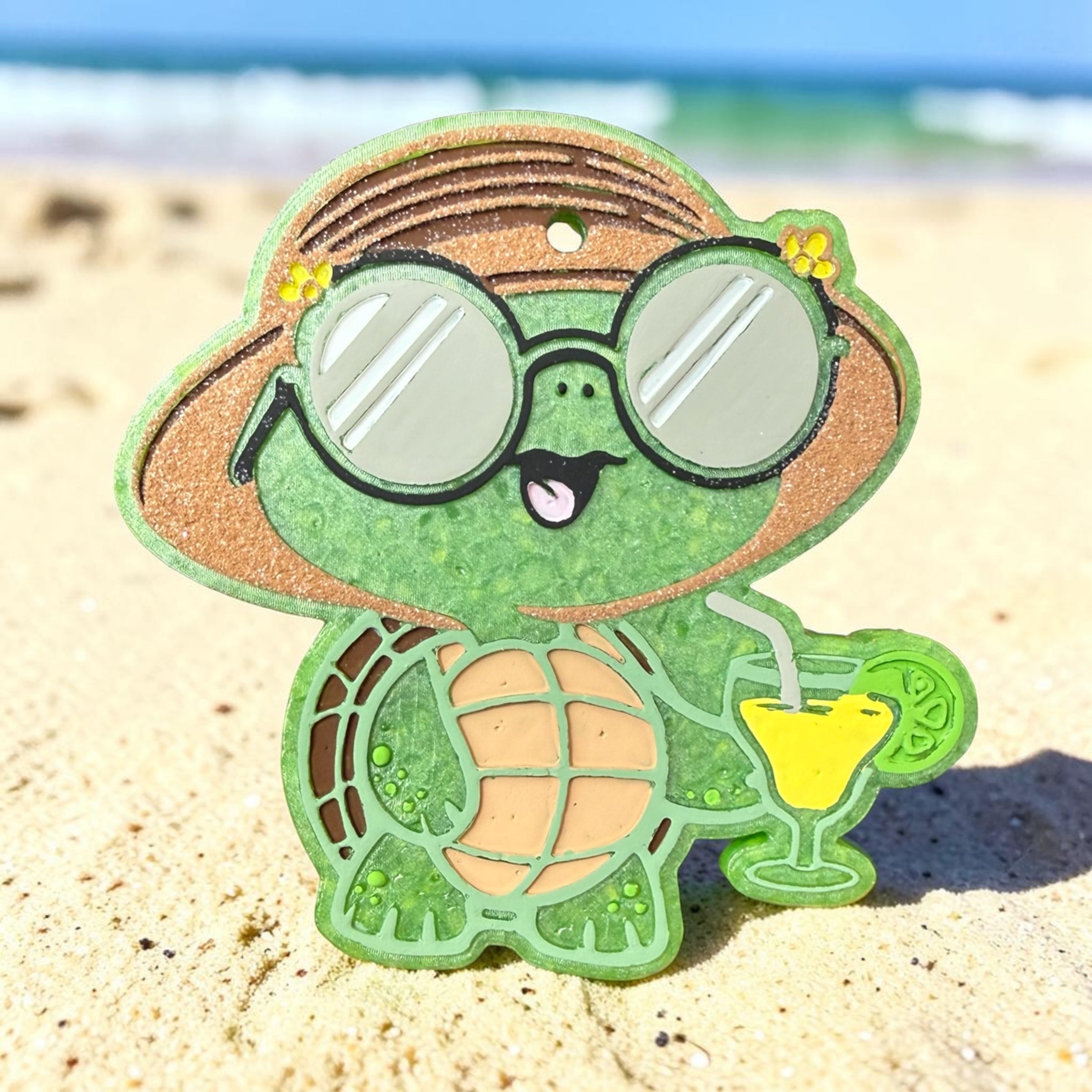 On Turtle Time Freshie ~