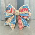 Patchwork Bow Freshie ~