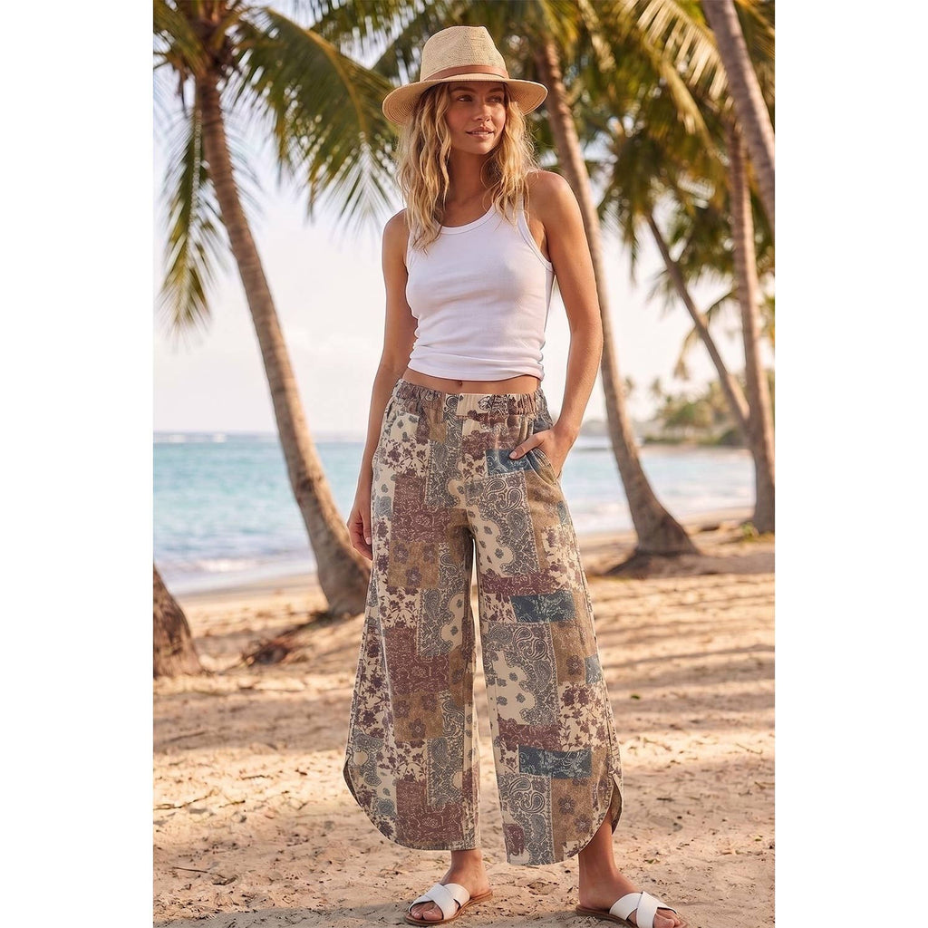 PRE-ORDER: Tulip Washed Camo Relaxed Fit Jean