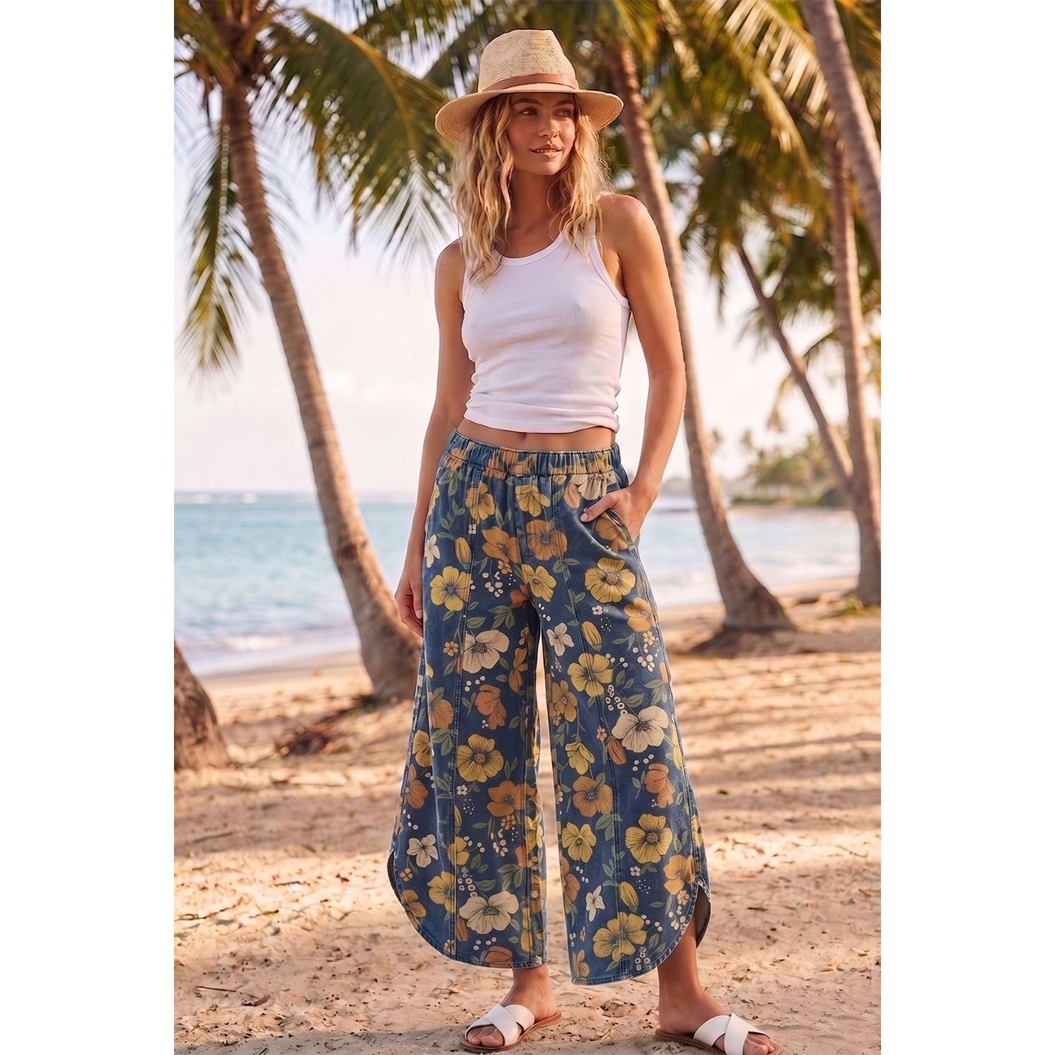 PRE-ORDER: Tulip Washed Camo Relaxed Fit Jean